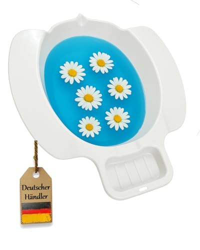 FabaCare Sitzbad für Toilette | Bidet-Aufsatz mit 3,5 L Füllmenge,...