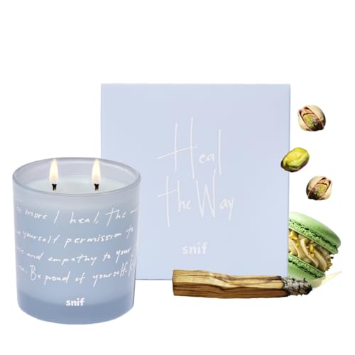 Snif Heal The Way Luxury Scented Candle, 8.5 oz