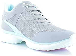 Vionic Women's Vortex Krisha Comfortable Leisure Shoes- Supportive Walking Sneakers That Include Three-Zone Comfort with Orthotic Insole Arch Support Light Grey 7.5 Medium | Image 3