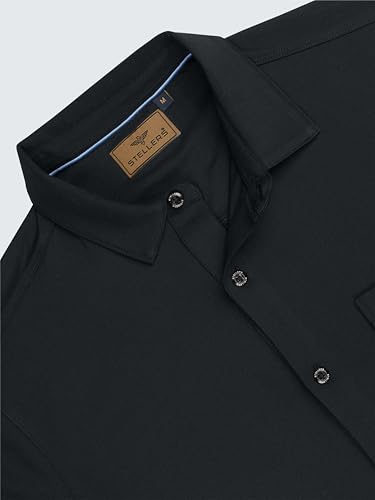 Image of STELLERS Premium Cotton Formal Shirt | Stretchable | Wrinkle Free | Quick Dry | Feather Touch Feel