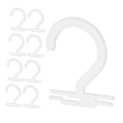 Happyyami Sturdy Pp Material Sock Hangers 50pcs Slot Design Sock Hooks for Retail Socks Display