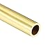 uxcell Brass Round Tube, 300mm Length 8mm OD 1mm Wall Thickness, Seamless Straight Pipe Tubing