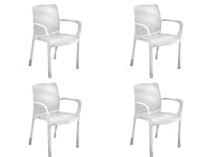 Keter Bali - Pack x4 Silla jardín para Interior y ...