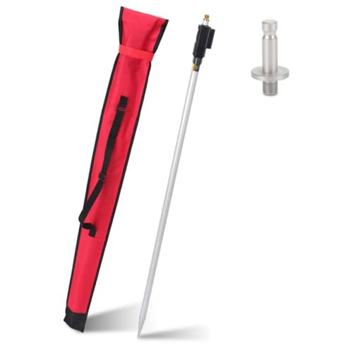Mountlaser Telescopic Aluminum Prism Pole 2.15M