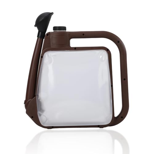 YOPIWI 5L Foldable Watering Can, Lightweight Transparent with Water Level Indicator for Indoor...