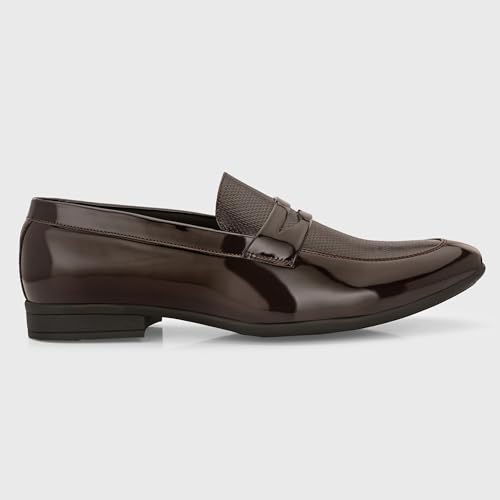 Image of Centrino Mens Formal Shoes |Slip on Design with Cushioned Insole for Comfort |Craftsmanship for All-Day Elegance (9753)