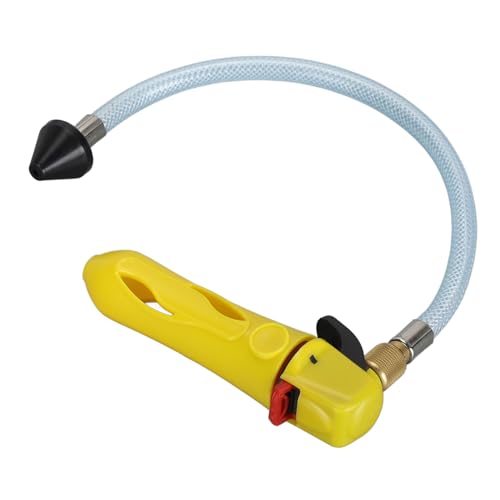 Limpiador Eficiente con Rosca para Tuberías de Drenaje de Aire Acondicionado, Kit CO2 para Drenaje Fácil y Material ABS Duradero (Amarillo) miniatura 4