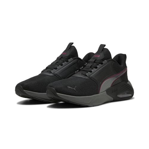 Puma Unisex X-Cell Nova FsRoad Laufschuh, Puma Schwarz Cool Dark Gray Team Regal Red, 40.5 EU – Ansicht 2