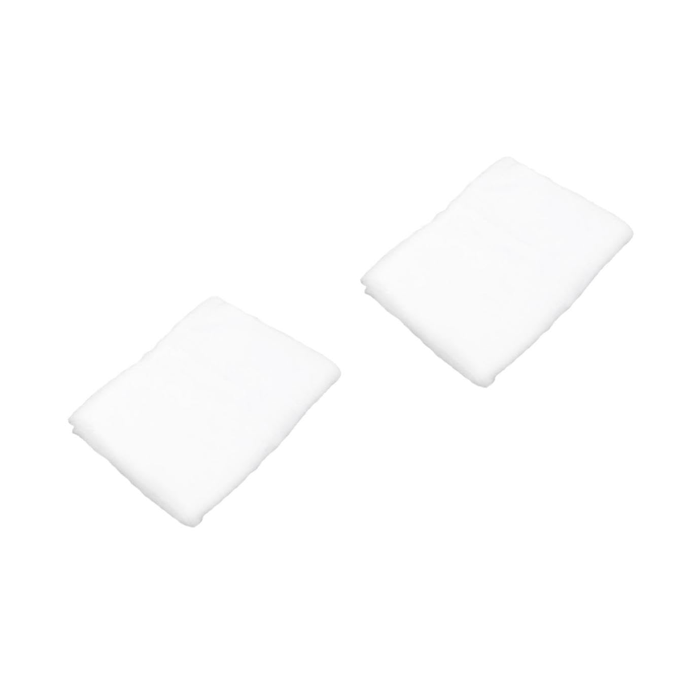 MAGICLULU 2 Pièces Coton de Neige Artificielle couvertures d'extérieur Neige de noël Decoration Hiver décoration Hiver Tapis décor extérieur Neige de Coton décor d'hiver Neige Doux décorer