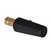 Yibuy Golden Jazz B-flat Tenor Saxophone Mouthpiece 7# w/PU Leather Cap