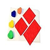 Allen Diagnostic Allen Diagnostic Module Canvas Placemats, Pack of 6, Red, 12-3151