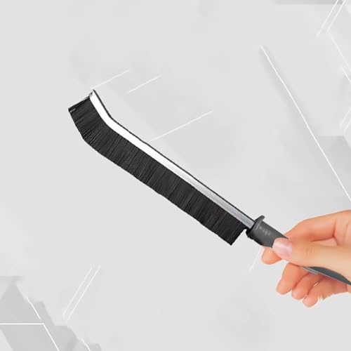 Image of Crevice Cleaning Brush. Hard Bristle Crevice Cleaning Brush.Bathroom Long Gap Brush, Bathroom Kitchen Tile Dead Corner Cleaning, Multifunctional Window Sliding Door dust Hard Bristle Brush
