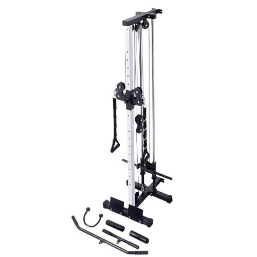 Leg Extension Machine VANSWE Wall Mount Cable Machine 18