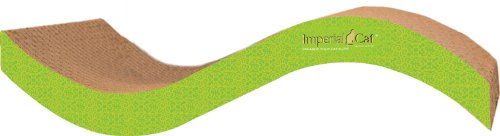 Imperial Cat Purrfect Stretch Scratch 'n Shape, Medium, Italian Green