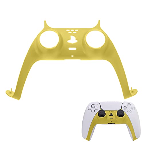 PS5 Controller Frontplatte, Custom DIY PS5 Faceplate Ersatzabdeckung, PS5 Controller Plate Cover Gelb Cover