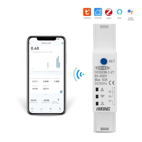 Compteur d'énergie SMARTLIFE 63A protégeant contre la surtension - 3