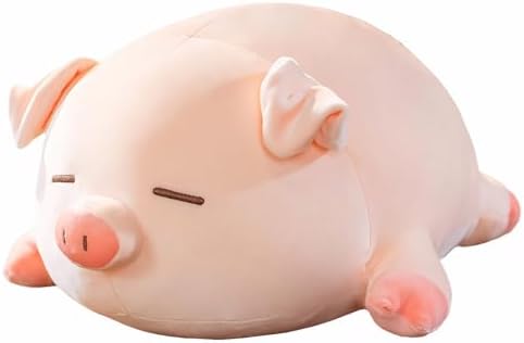 Pig Stuffed Animal Plush Pillow - 15.7'' Kawaii Soft Pig Hugging ...