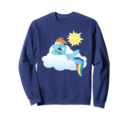 Sweatshirt Rainbow Dash My Little Pony idéal pour l'école et le jeu
