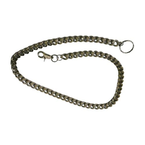 Unisex Men Women Fashion Wallet Chain Chunky Metal Links Jeans Strong Statement Biker Silver3