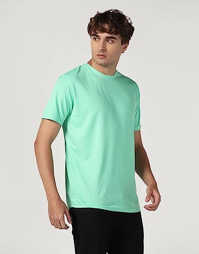 Image of INKKR Men's Short Sleeve Round Neck Dry Fit Multicolor T-Shirt Combo