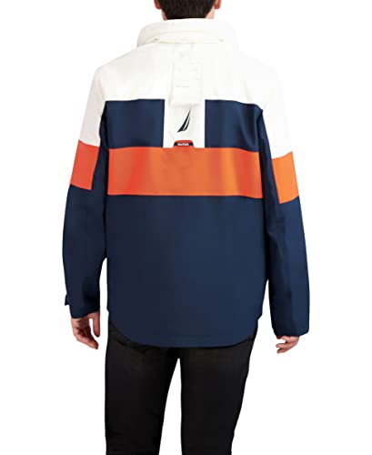 Nautica Men's Lightweight Sailing Jacket – Waterproof & Windproof, Breathable, Azure2