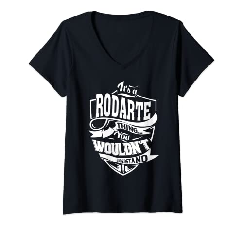 Womens It's a RODARTE Thing Gifts V-Neck T-Shirt
