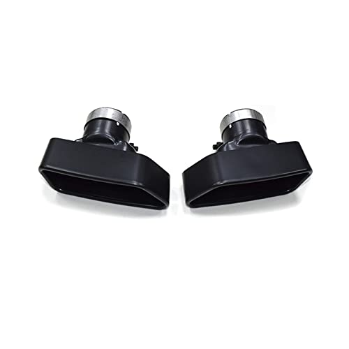 Embouts d'échappement carrés BMW 535i 640i ajustement précis sans rouille