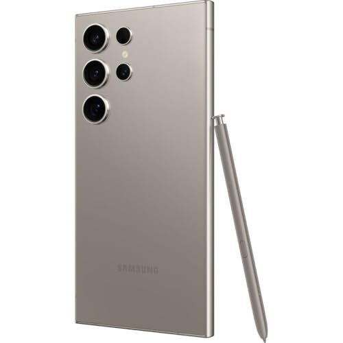 Image of Samsung Galaxy S24 Ultra 5G, US Version, 512GB, Marble Gray - Verizon (Renewed)