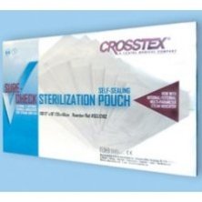 Crosstex Scxx2 Sure-check Sterilization Pouches 2.25 X 4 200/box