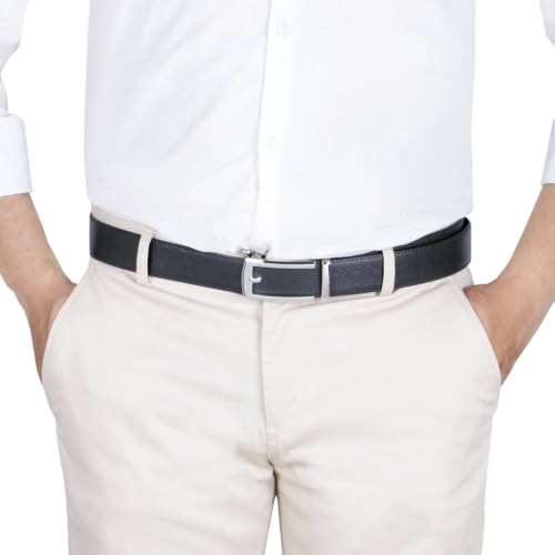 Image of Labnoft Men's PU Leather Auto-lock Belt