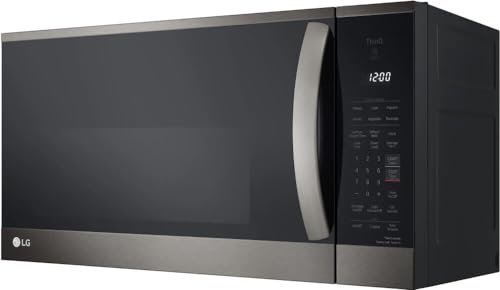 LG 30 inch Black Stainless Steel Over-The-Range Microwave LG 30 inch Black Stainless Steel Over-The-Range Microwave