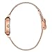 LN LENQIN Relojes Mujer Acero Inoxidable Reloj de Mujer Resistente Al Agua Reloj de Cuarzo AnalóGico Correa de Malla Imagen de LN LENQIN Relojes Mujer Acero Inoxidable Reloj de Mujer Resistente Al Agua Reloj de Cuarzo AnalóGico Correa de Malla