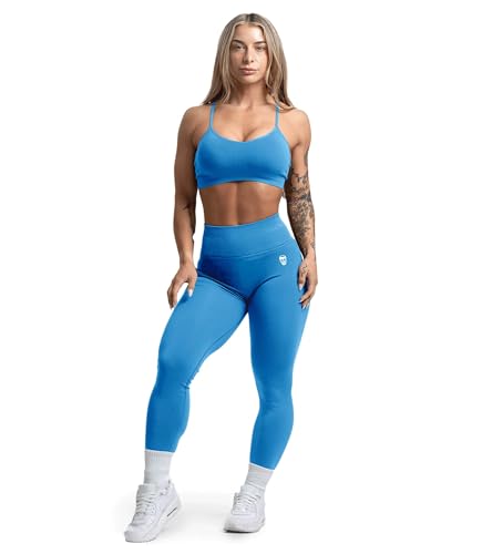 Image of Gymreapers Seamless Sports Bra for Women - Wireless Compression Padded Supportive Bras for Gym, Yoga, & Fitness