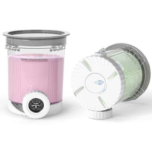 NiuBeBe 2 Stück Ersatz Behälter Ninja Swirl CREAMi - Kompatibel mit Ninja Creami NC701 & NC700 Serie Eismaschinen - BPA-frei - Spülmaschinenfest