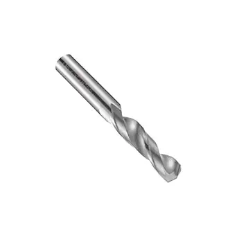 uxcell 6.45mm Solid Carbide Drill Bits Straight Shank for Stainless Steel Alloy Hard Steel, Hardened to 50 HRC
