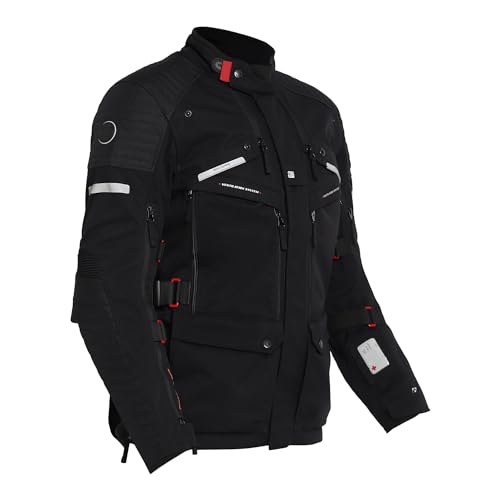 Royal Enfield Nirvik V2 Riding Jacket, Black - Image 2