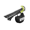 RYOBI OBV18 18V ONE+ Cordless Brushless Blow-Vac (Body Only), Hyper Green