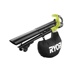 RYOBI OBV18 18V ONE+ Cordless Brushless Blow-Vac (Body Only), Hyper Green