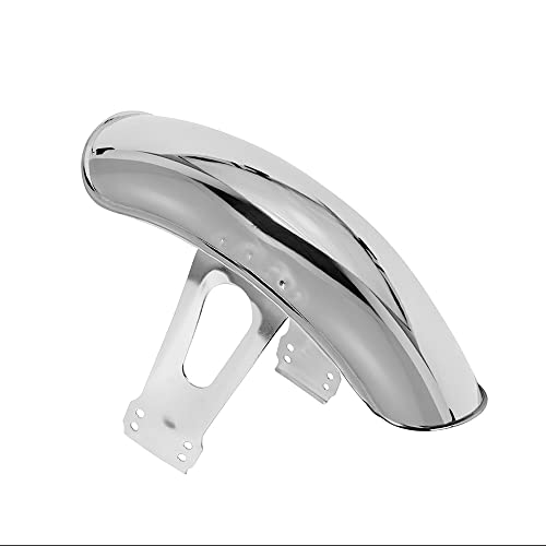 Garde-boue avant CG125 moto rétro noir et chrome pour customisation carénage