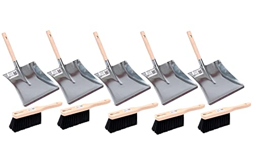 BawiTec - Set di 5 spazzole per pavimenti con