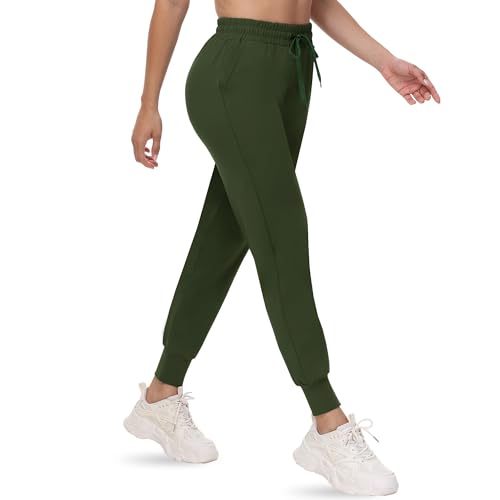 CAMPSNAIL Joggers for Women with Pockets - Womens Sweatpants Yoga Lounge Relaxed-fit Pants for Workout Running