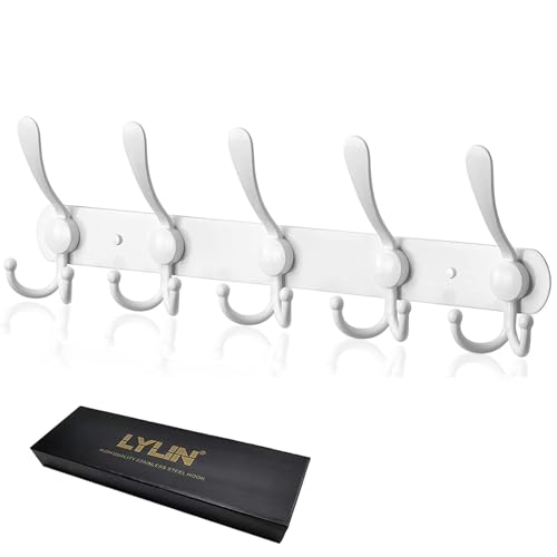 Perchas Pared Blancas Marca LYLIN