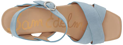Image of Sam Edelman Haydee Fashion Slip On Open Toe Heeled Slides Sandals