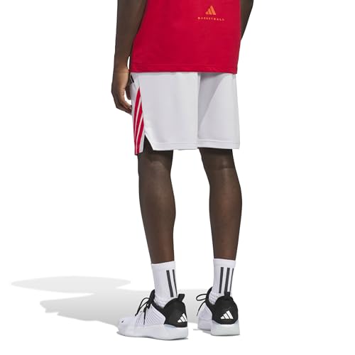 Image of adidas Men's Basketball Legends 3-Stripes Shorts