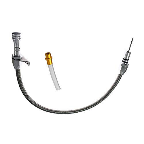 Kqiang P961(A) Transmission Dipstick Stainless Braided Hose Th350 Th-400 700R4 Tranny Sbc Bbc Trans Compatible thumb #5