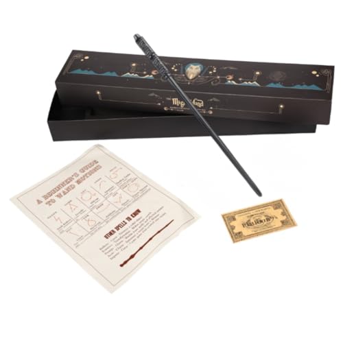 Image of Henry Wand for Kids - Cosplay New Designed Magic Wand for Potterheads - for Kids Birthday and Halloween Costume, Multicolor (Snape)