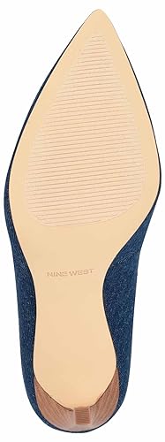 Nine West Women's Tatiana Pump, Blue Denim 402, 7.54