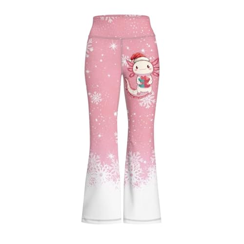 Flare Leggings for Girls High Waisted Bell Bottoms Wide Leg Yoga Pants