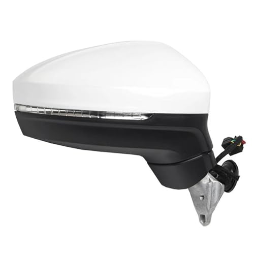 Rétroviseur pour Tiguan 2017 blanc électrique 9 broches pour rouler sous la pluie et le gel