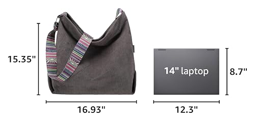 Bolso Tote para mujer grande Makukke estilo casual miniatura 3